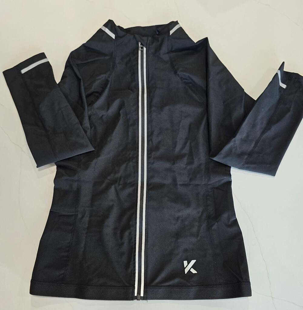 Kewlioo Women's Sauna Sweat Zip-Up Jacket